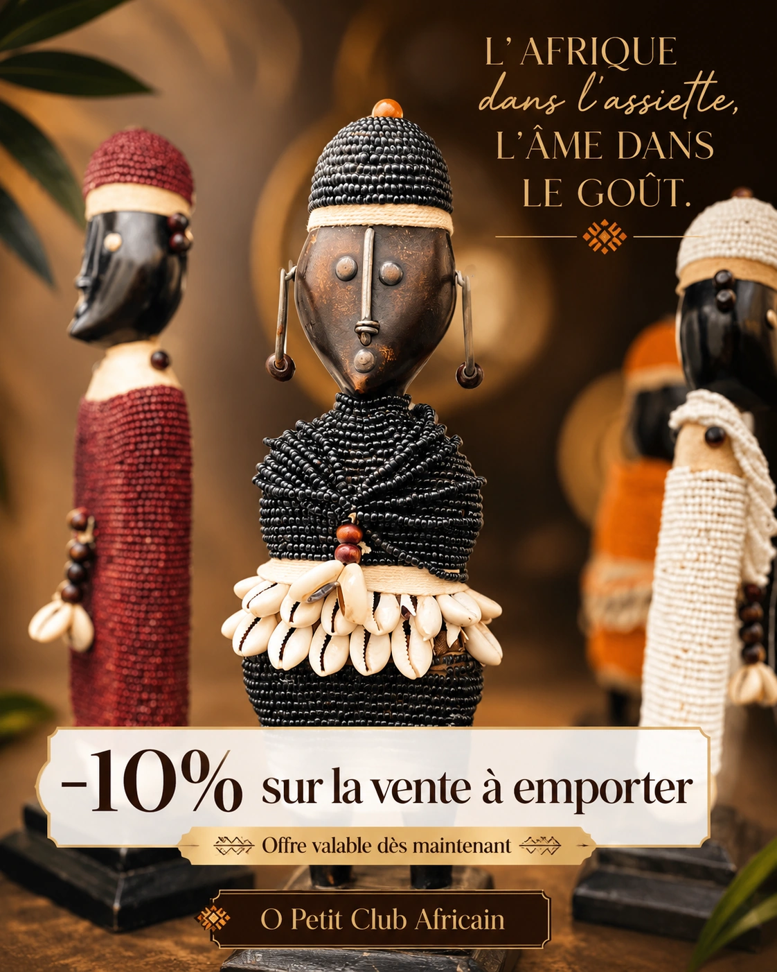 -10% sur vente à emporter